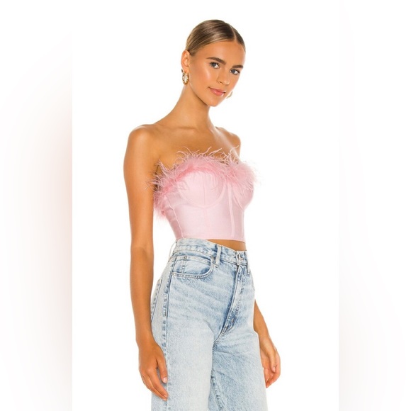 Superdown- Ramona Bustier Top Pink - Picture 5 of 8